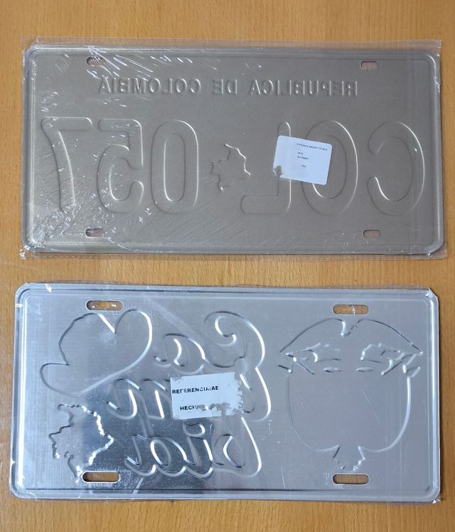 Matrículas Colombia