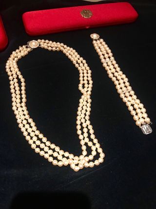 Collar y pulsera Majorica