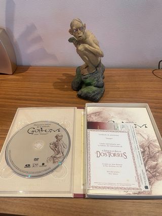 El señor de los anillos Las dos torres DVD Gollum