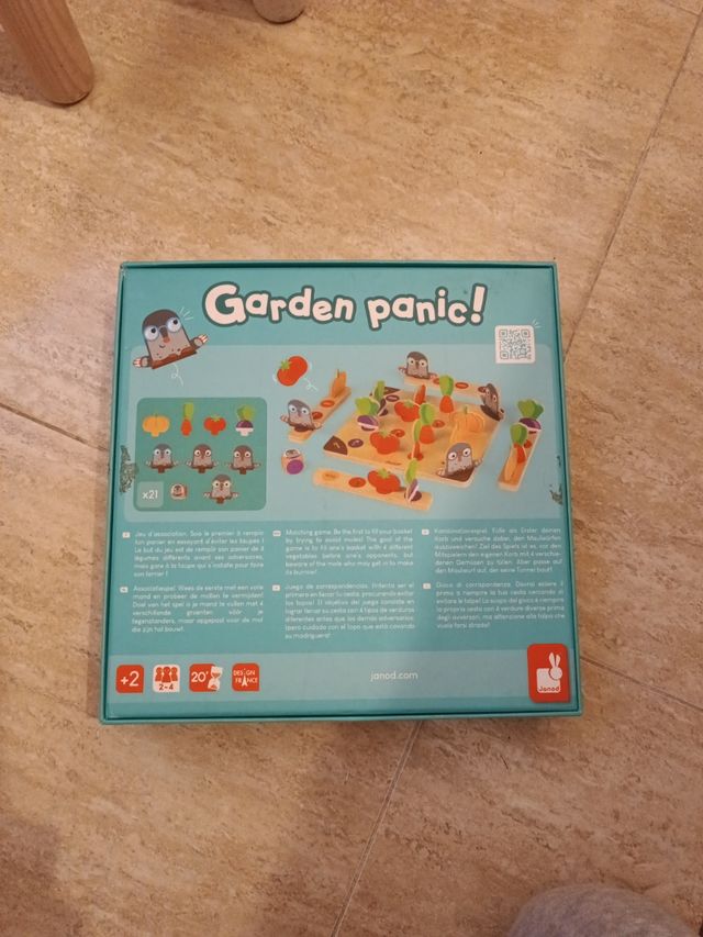 Juego Garden panic