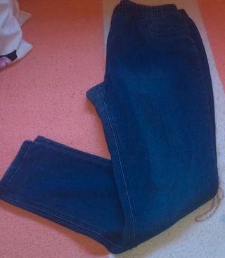 Pantalón vaquero de mujer, Shein.