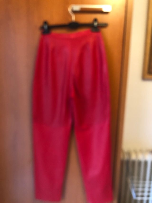 Pantalon piel mujer talla 42.