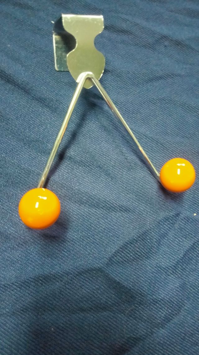 Appendiabiti a 2 ganci (B)