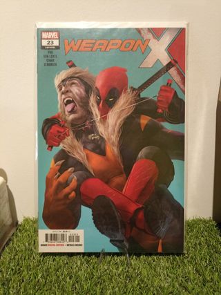 Comic Weapon X con Deadpool 2017