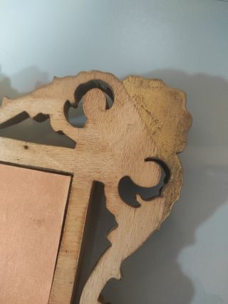 Marco de madera muy antiguo