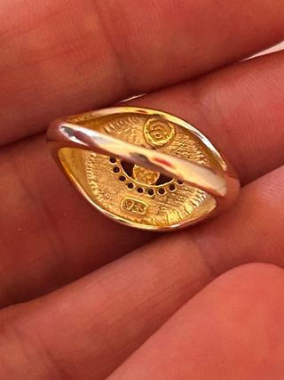 Anillo Ojo Griego o Turco de la protección
