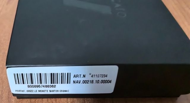 Portafoglio uomo roncato pelle