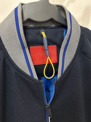 Chaqueta azul marino Dos Galgos