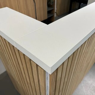 Recepción o Mostrador RD blanco 120cm