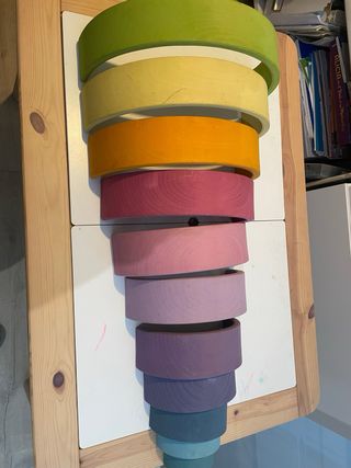 Arco iris montessori madera