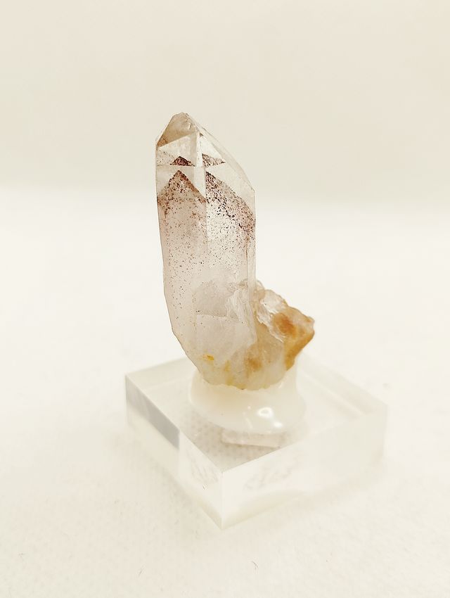 Cuarzo fantasma rojo de la India