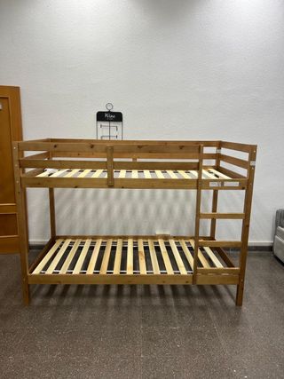 Nueva litera economica de madera 90x190