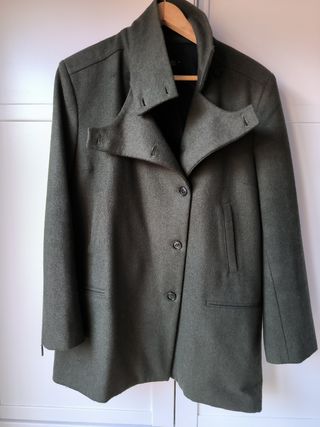 Chaquetón Mujer verde botella