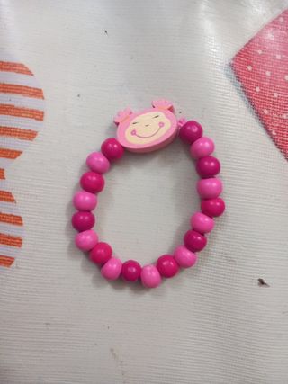 Pulsera reno de madera