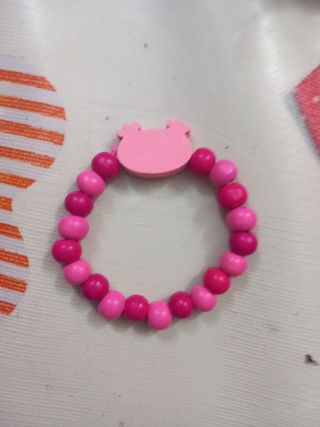 Pulsera reno de madera