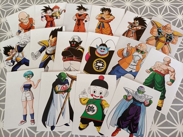 Cartas comerciais Dragon Ball Z HD