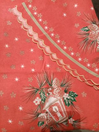 Tovaglia natalizia tonda