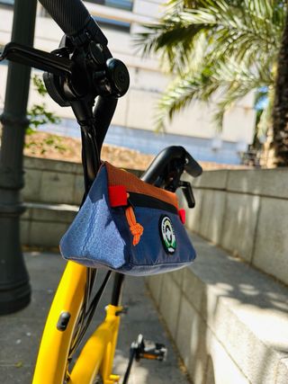 bolsa para manillar de bicicleta