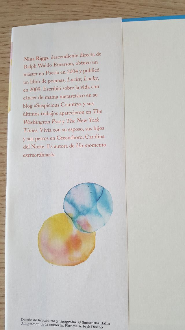 Un momento extraordinario - Nina Riggs