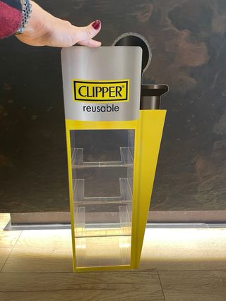 Dispenser Clipper giallo 