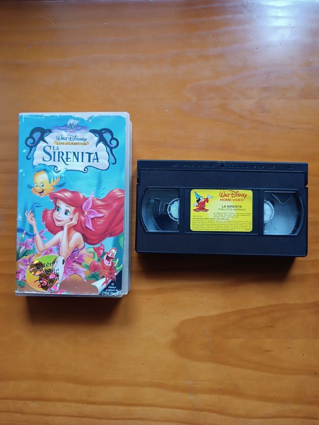 Cintas VHS de Walt Disney colección “Los Clásicos”