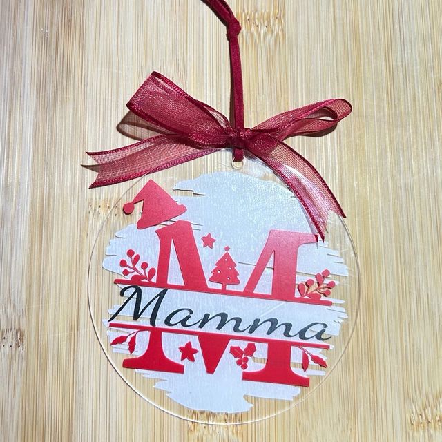 Pallina natale Mamma