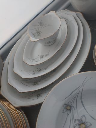 VAJILLA ROYAL CHINA VIGO 41 PIEZAS