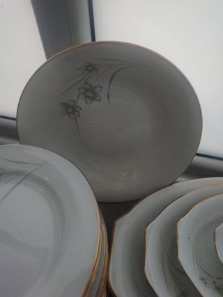 VAJILLA ROYAL CHINA VIGO 41 PIEZAS