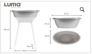 Bañera para bebé Luma