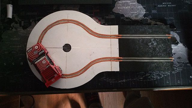 scalextric, rotondas, curva con cruce y más
