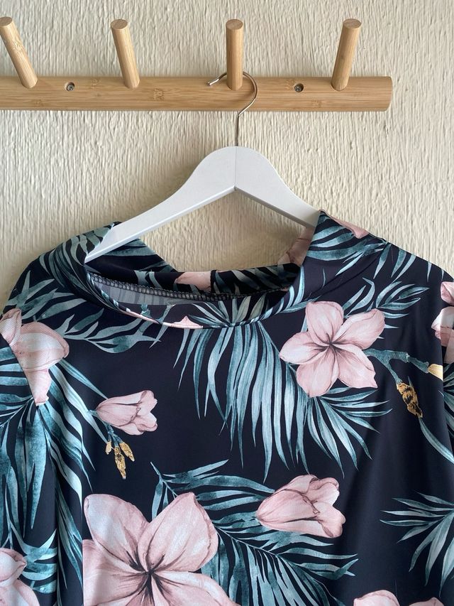 Blusa estampada flores