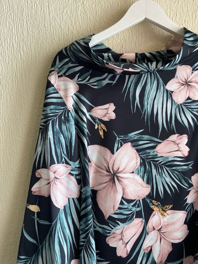 Blusa estampada flores