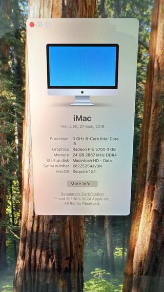 iMac Apple 27" del 2019 nuevo