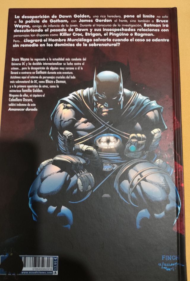 Batman Amanecer Dorado