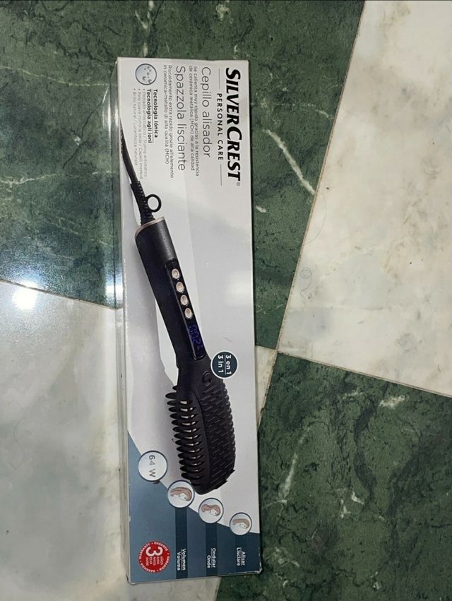 Cepillo Alisador Silver Crest