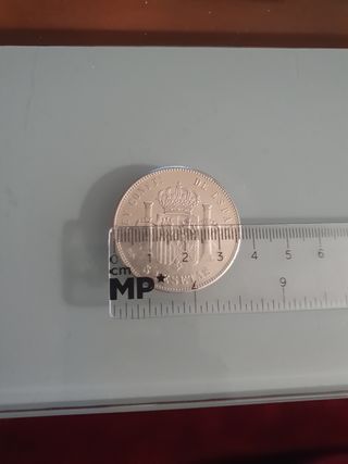 moneda rey Alfonso XIII plata