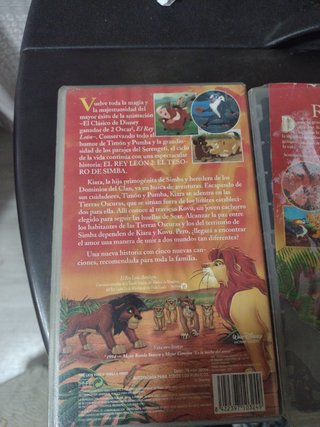 VHS Rey león 1/2