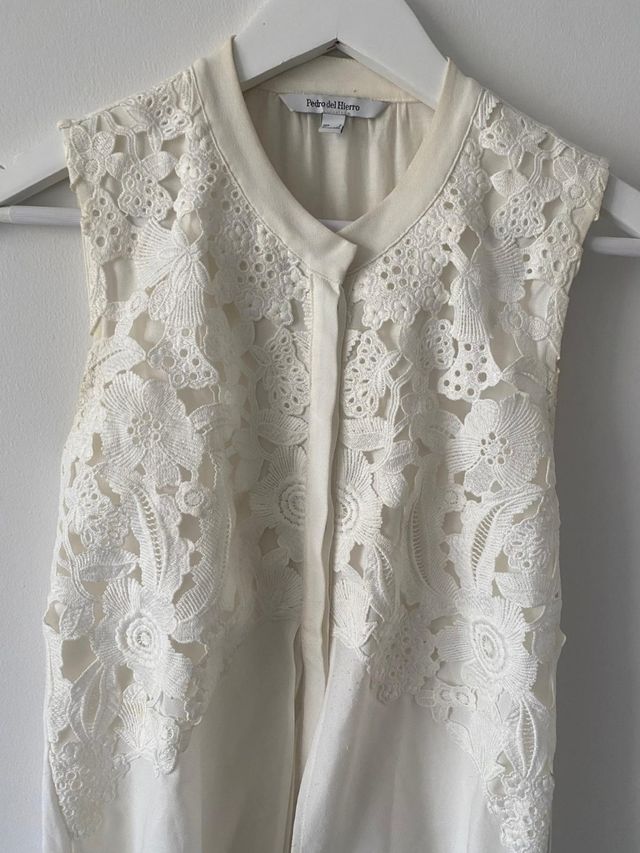 Camisa sin mangas Pedro del Hierro