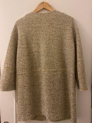 Chaqueta de punto oversize