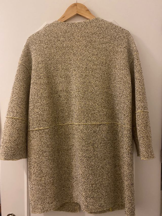 Chaqueta de punto oversize