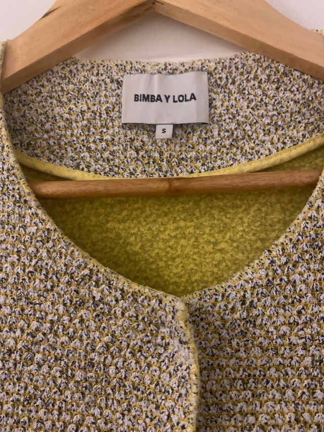 Chaqueta de punto oversize