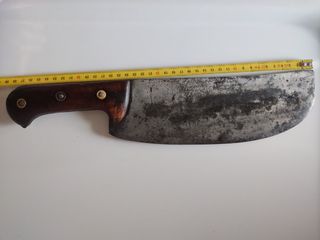 ANTIGUO CUCHILLO DE CARNICERO SIGLO XIX