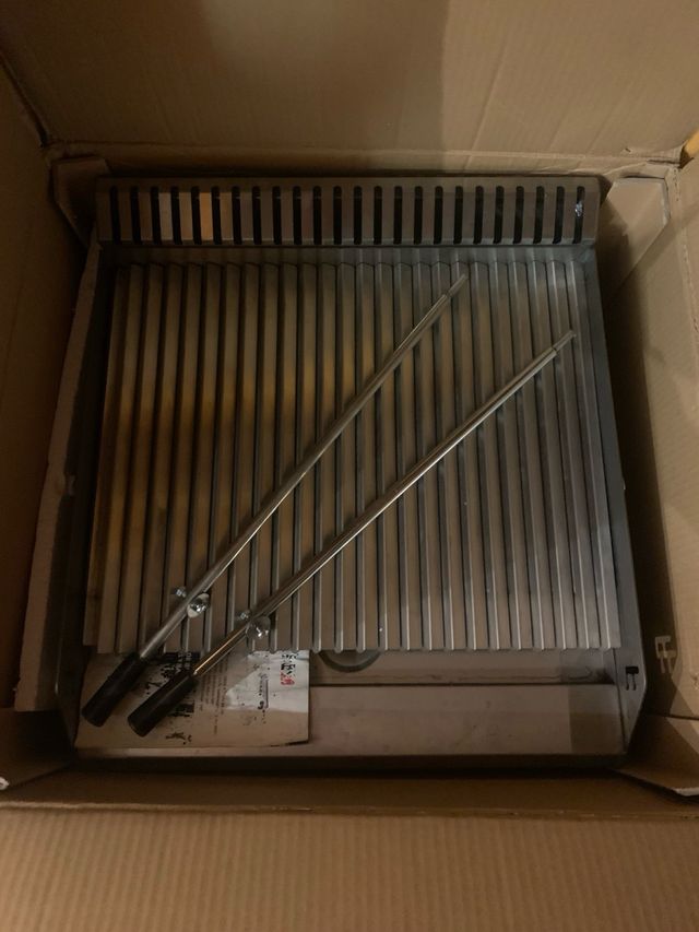 Barbacoa piedra volcanica