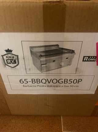 Barbacoa piedra volcanica