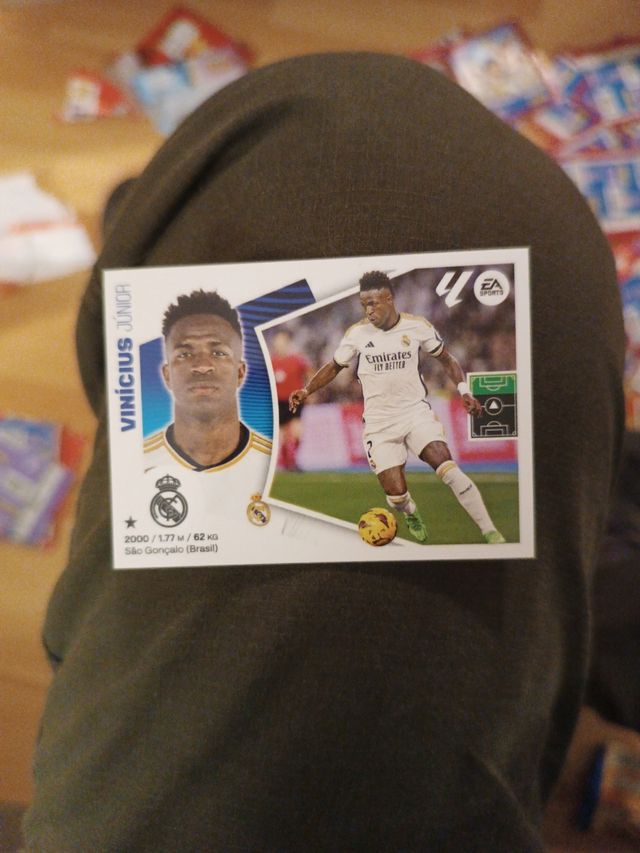 Cromo Vinicius junior la Liga 24-25