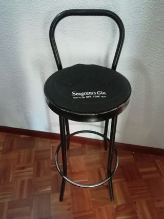 Butacas altas metal bar cafetería restaurant