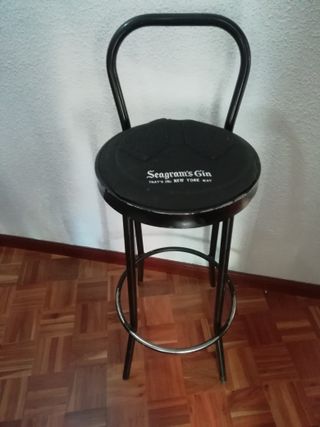 Butacas altas metal bar cafetería restaurant