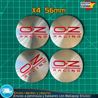 X4 Emblemas OZ 56mm Pegatinas Tapacubos Llantas