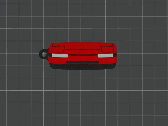 Llavero 3D personalizado Mazda 323f Astina