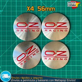 X4 Emblemas OZ 56mm Pegatinas Tapacubos Llantas